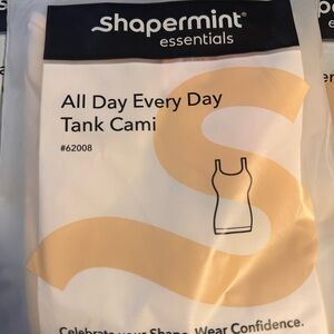 Shapermint Essentials White Tank Cami
